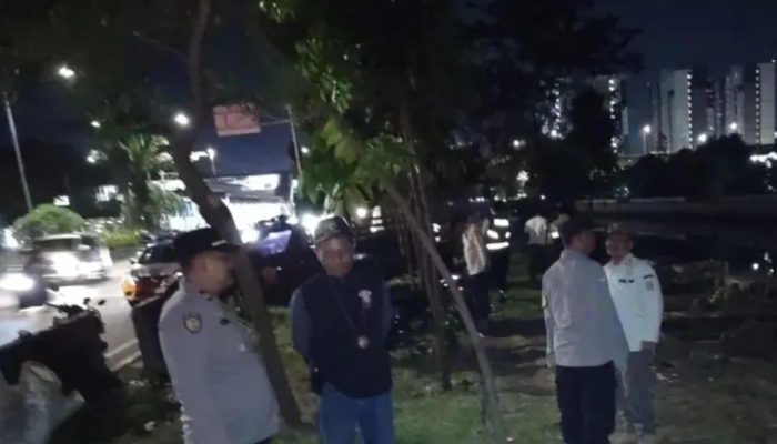 Polsek Cengkareng dan Satpol PP Penyisiran titik Rawan di Jakarta barat