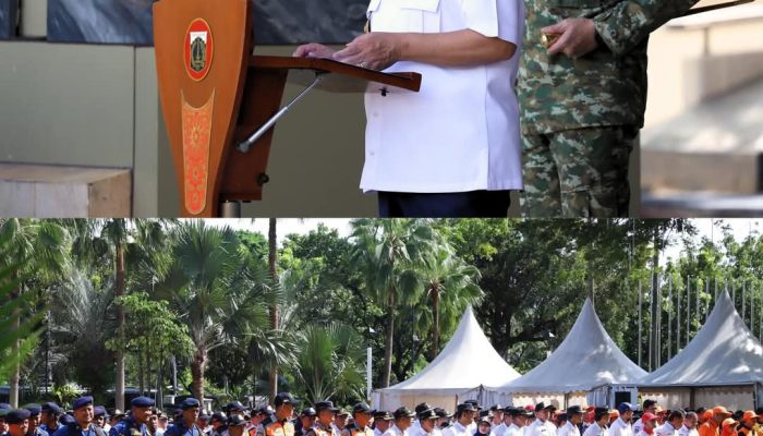Gubernur DKI Pramono  Tegaskan Anggota Satgas Bersinergi Bersama