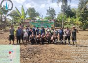 Lewat Tanam Jagung, Polsek Rangkasbitung Polres Lebak Mendukung Program Ketahanan Pangan