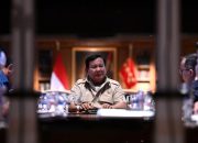 PRABOWO MENGADAKAN PERTEMUAN KABINET MERAH PUTIH DI HAMBALANG