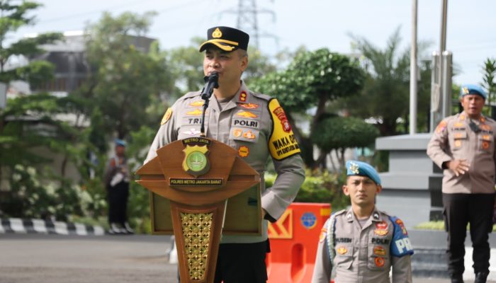 Bangun Polri yang Humanis, Wakapolres Jakbar Ajak Anggota Layani Masyarakat dengan Tulus
