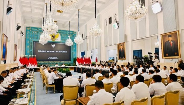 Pimpin Sidang Kabinet Paripurna ,Presiden Prabowo Pastikan Anggaran dan Langkah Konkret Penanganan Bencana