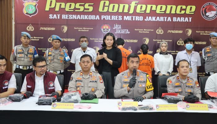 *Pasutri Kurir Sabu 19 Kg Ditangkap Polsek Kalideres, Jaringan Pekanbaru–Jakarta Terbongkar*