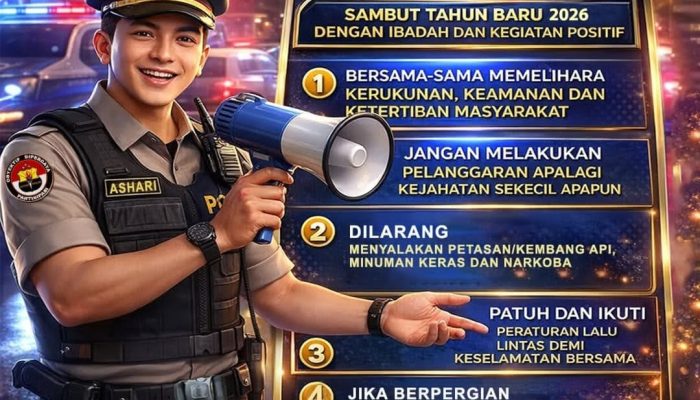 Polres Metro Jakarta Barat Imbau Warga Tak Nyalakan Petasan/Kembang api di Malam Tahun Baru 2026, Wujud Empati Korban Bencana