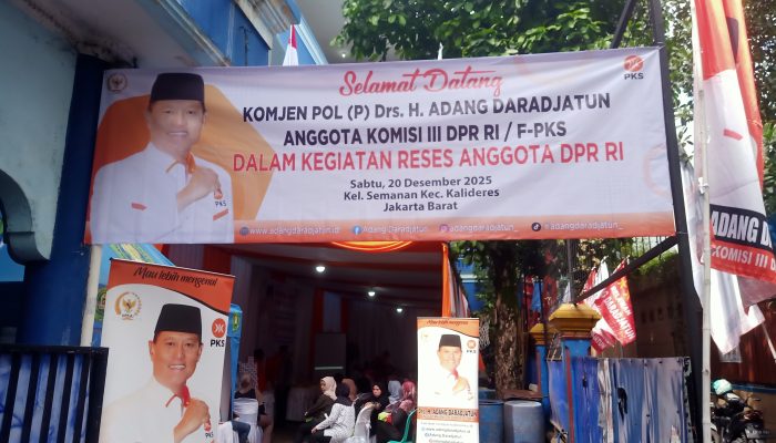 Reses Anggota DPR RI Komjen Pol (P) Drs.H.Adang Daradjatun di Kel. Semanan “Serap Aspirasi Masyarakat”