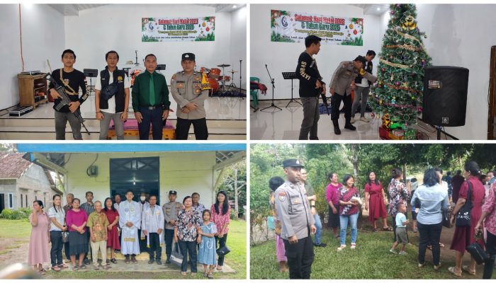 Polres Pesisir Barat Laksanakan Monitoring dan Pengamanan Ibadah Tahun Baru 2026