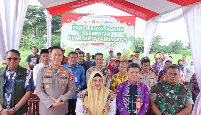 Wakapolres Metro Tangerang Kota Ikuti Zoom Meeting Panen Raya Jagung Serentak Kuartal I Polri Tahun 2026