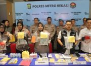 Polres Metro Bekasi Amankan 21 Tersangka Pengedar Obat Terlarang