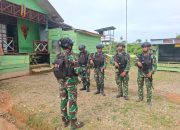 Satgas Pamtas Kewilayahan Yonif 410/Alugoro Pos Jagiro Laksanakan Pelayanan Kesehatan Gratis Pos di Kampung Jagiro