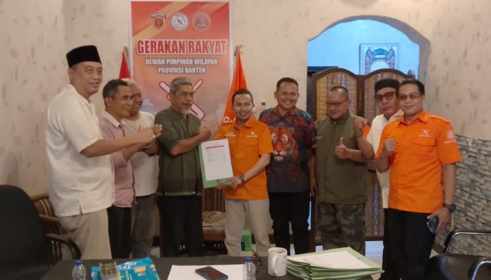 Silaturahmi DPD,DPC ke DPW Partai Gerakan Rakyat (PGR)Sekaligus Menyerahkan data Kepengurusan DPD Kab.Tangerang