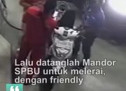 “BANG JAGO”ASN(Aparatur Sipil Negara) AROGAN TIDAK MAU ANTRI SPBU.