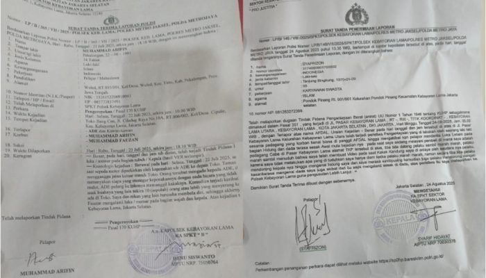 Laporan Masyarakat di Polsek Kebayoran Lama Diduga Lamban dalam Penanganan Kasus Pengeroyokan dan Penganiayaan