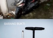 Aksi Curanmor Subuh Gagal Total! Pemuda 21 Tahun Diciduk Saat Dorong Motor Warga di Cipondoh
