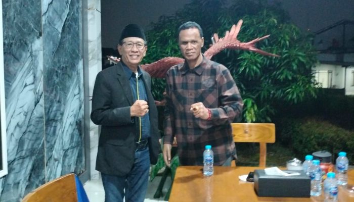 Media Panca News Indonesia dan DPC GANN Jakarta Barat. Silahturahmi ke Kantor DPP Grib Jaya.