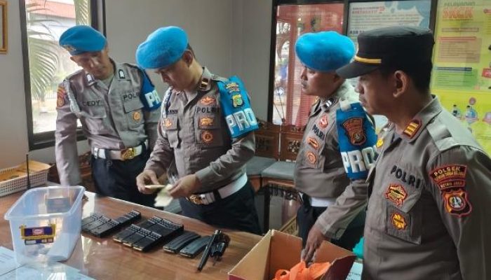 Operasi Gaktibplin dan Tes Urine di Polsek Sunda Kelapa Seluruh Personel Negatif Narkoba
