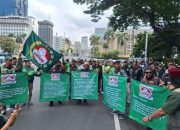 MASA OJOL GERUDUK KANTOR SMRC, TUNTUT SAIFUL MUJANI MINTA MAAF DAN CABUT PERNYATAAN