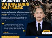 DPD IWOI Kabupaten Tangerang Apresiasi Penertiban Pedagang, Ketua Sopiyan: Jangan Hanya Bongkar, Tapi Beri solusi untuk pedagang kecil