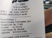 HARGA BBM NON-SUBSIDI NAIK, PERTAMINA DEX TEMBUS RP27.900 PER LITER DI JAKARTA