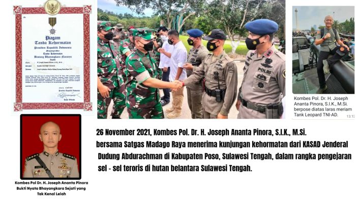 Negara Anugerahkan Bintang Bhayangkara Nararya kepada Kombes Pol Dr. H. Joseph Ananta Pinora: Apresiasi Tinggi atas Dedikasi Strategis