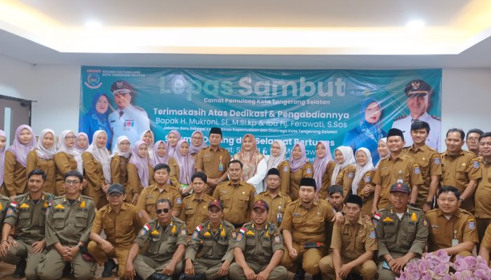 SERTIJAB BARU : H.Mukroni,SE, M.Si ,kp Siap pimpin Dispora Kota Tangsel,Masyarakat Pamulang Dipimpin Camat Baru H.Mamat,S.E.,M.M