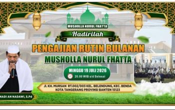 Dewan Penasihat Panca News Indonesia Hadiri Pengajian Bulanan di Benda Tangerang