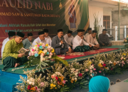 Tebar Kepedulian, Masjid Jami Al Muid Tangerang Gelar Maulid Nabi dan Santunan Dhuafa