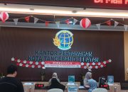 Kantor Pertanahan BPN Kota Tangsel Tunjukkan Nasionalisme Tinggi, Ajak Pengunjung Nyanyikan Indonesia Raya dan Baca Pancasila