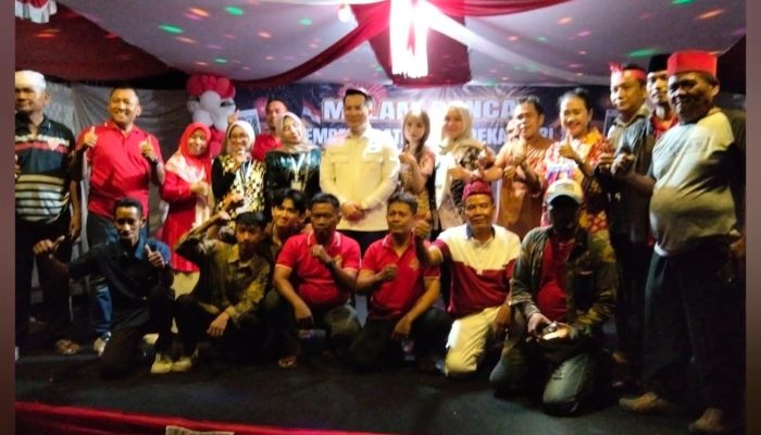 Semarak Malam Puncak HUT Ke-81 RI di Pondok Bahar Tangerang, Anggota DPRD Soroti Masalah Lapangan Kerja