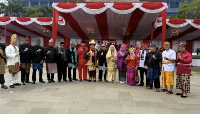 Lurah Salembaran Jaya Hadiri Peringatan Hari Jadi ke-394 Kabupaten Tangerang